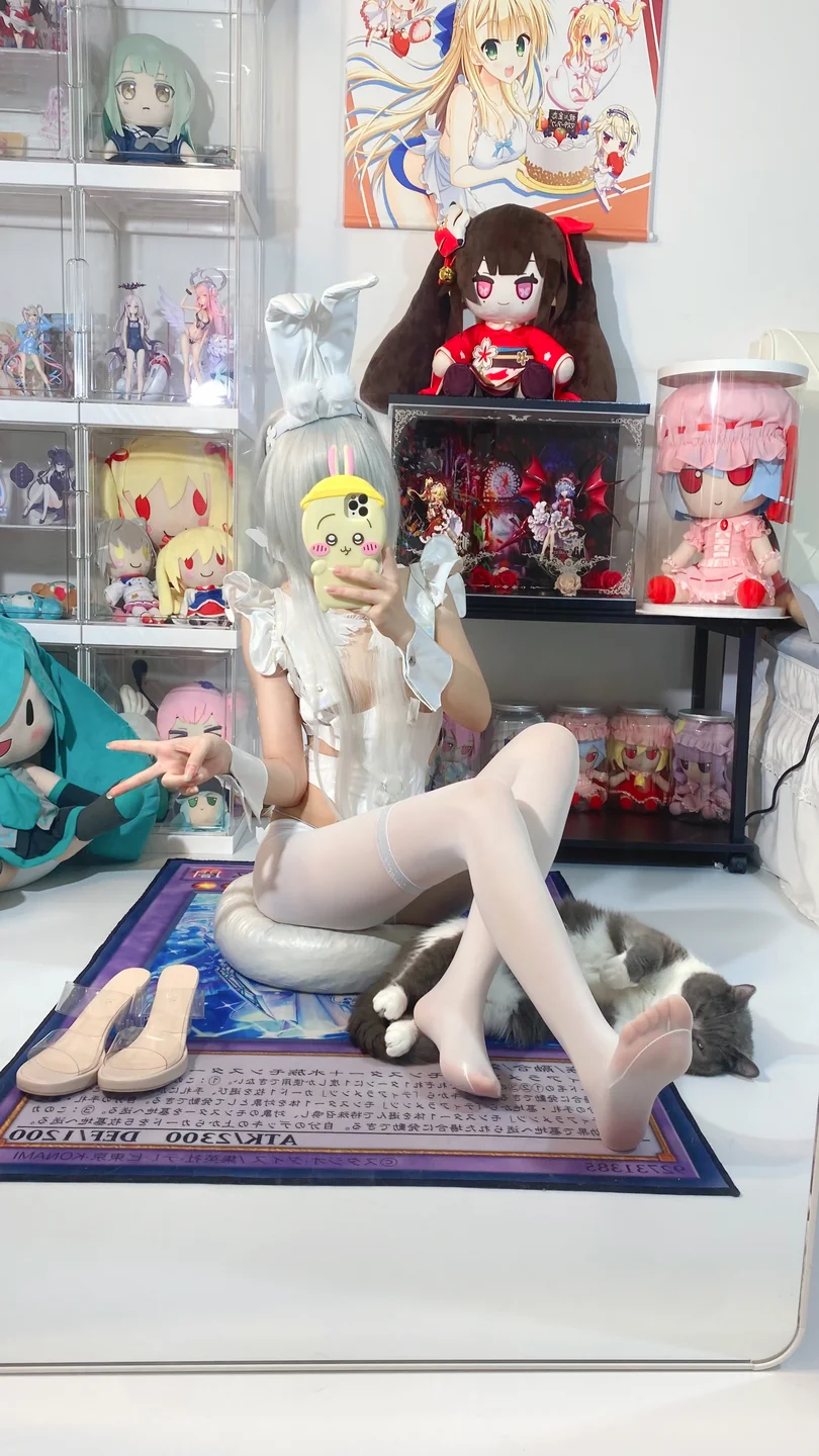 白栎Shirly - 碧蓝航线 恶毒白兔 [66P,10V-1.2GB] tg@simisebaisi 【丝足阁】052.webp